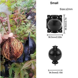 Plant Root Growing Box,10Pcs Plant Assisted Rooting Device Plants Rooting Balls Reusable Root Growing Boxes,Plant Rooting Device High Pressure Propagation Ball Root Grow Grafting Box Root Box,Small