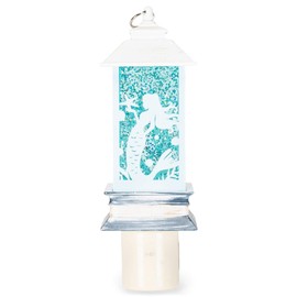MIDWEST-CBK Lighted Mermaid Lantern Night Light Shimmers & Sparkles New in Box