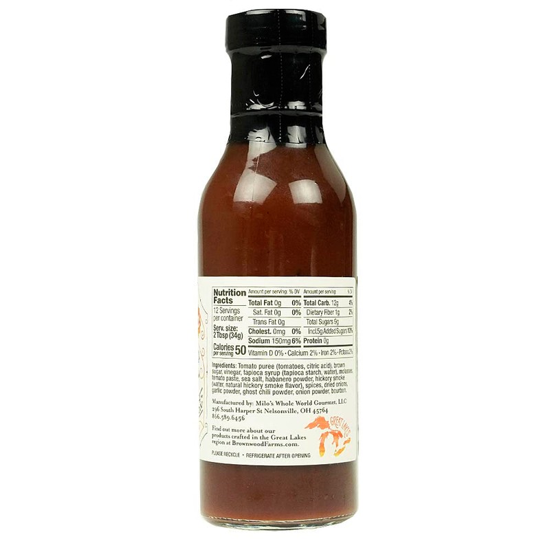 Brownwood Farms Ghost Pepper & Maple Bacon BBQ Sauce Bundle