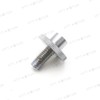SMT-CHROME CLUTCH CABLE ADJUSTER 10MM Compatible With Kawasaki Suzuki [B077PLW8JV]