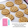 2 Sets Clay Letter Stamps, Fondant Embossing Machine, Printed Letter