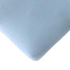 Children's Fitted Sheet 70 x 140 cm Blue 100% Organic