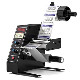 Dispensador automático de etiquetas, separador automático de etiquetas, pelador automático de etiquetas de velocidad de 110 V, máquina de etiquetado e