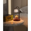 LISUNAR Candle Warmer Lamp with Timer &Dimmable Wax Melt Warmer