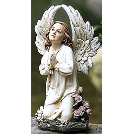 Joseph's Studio Kneeling Angel Garden Statue