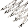 5-Wheel Stainless Steel Pastry Cutter - Expandable Pasta Roller for