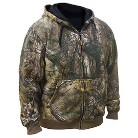 DEWALT DCHJ074D1-M Realtree Xtra Camouflage Heated Hoodie, Medium, Realtree Xtra Camo Hoodie - Medium