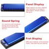 Harmonica Professional Harp Armonica Key of C 24 Hole Polyphony