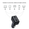 Vehicle Anti Theft Tracker Black 5 Mode Positioning Remote Monitoring