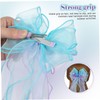 Totority 2pcs Mermaid Hair Bows for Women Lightweight Comfortable Bowknot
