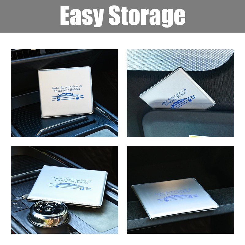 Pacific Mailer Auto Registration and Insurance Card Holder 2 Packs