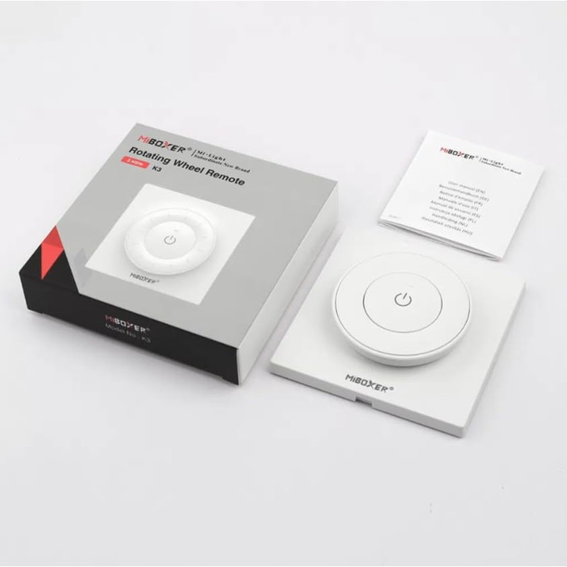 Miboxer K3 Rotating Wheel Remote 2.4G, Color Temperature and Brightness