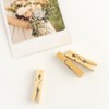 Wooden Clothes Pegs A00154025 Natural Birch Wood 45 mm Pack