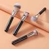 TEOYALL Kabuki Foundaiton Brush, Flat Top Dense Buffing Brush for