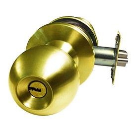 Dexter 6280 Cerradura de Perilla "Doble Llave" Deluxe Cilíndrica con Llave de Alta Seguridad
