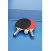 Hudora New Contest 2.0 Table Tennis Set, White, 40 mm,