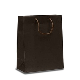 Matte Brown Euro Bags | Quantity: 100 | Width: 13 Gusset - 5