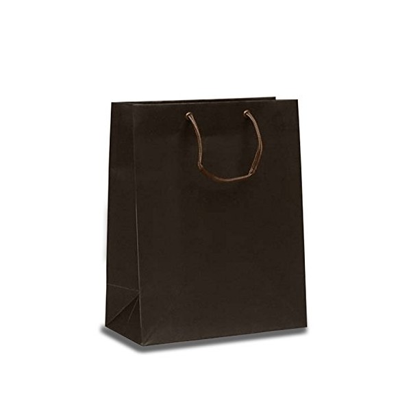 Matte Brown Euro Bags | Quantity: 100 | Width: 13