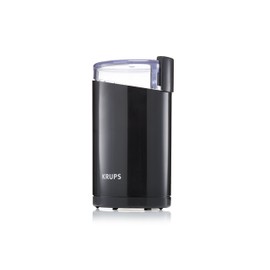 KRUPS Precision Electric Coffee Grinders: 3 oz Capacity, 200W Motor, Stainless Steel Blades for Uniform Grinding of Coffee Beans, Herbs, Nuts, and Spice Grinder (Black)
