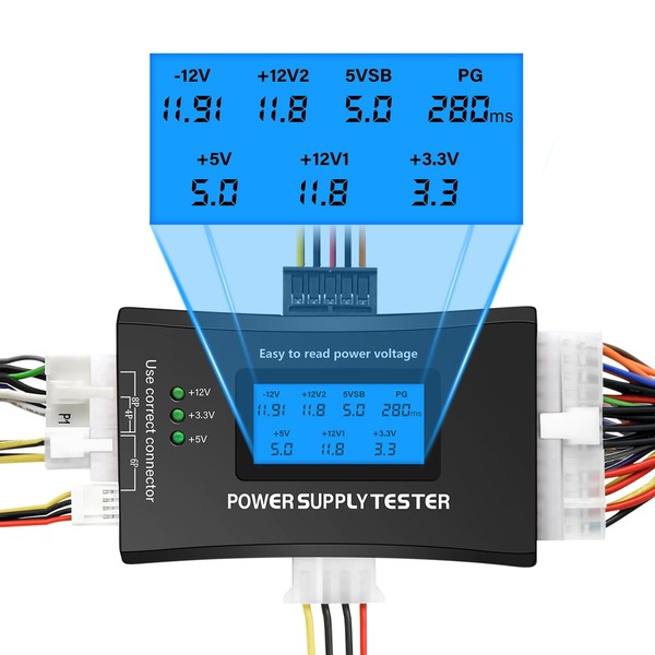 ATX Power Supply Tester for PC Binghe 20/24 4/6/8 Pin