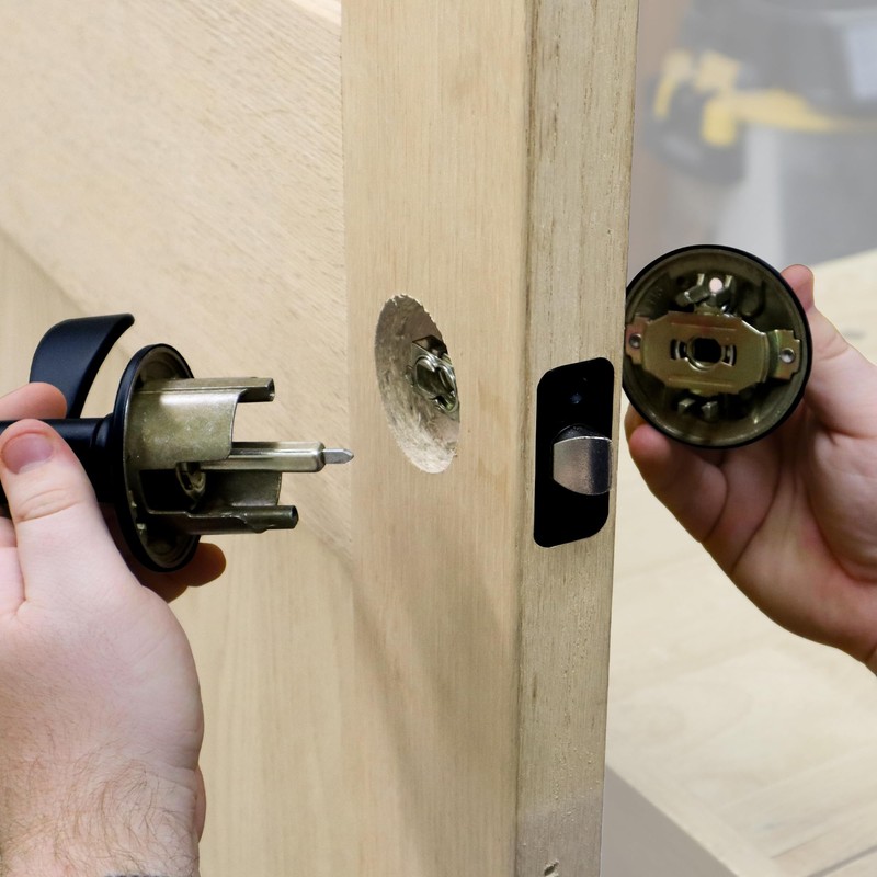 Milescraft 7301 Door Kit – For Installing Door Locks, Knobs,