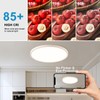 20 Inch White Large LED Flush Mount Ceiling Light, Ultra-Thin,
