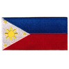 Cypress Collectibles - Philippines Flag Patch - Premium Embroidered Appliqué