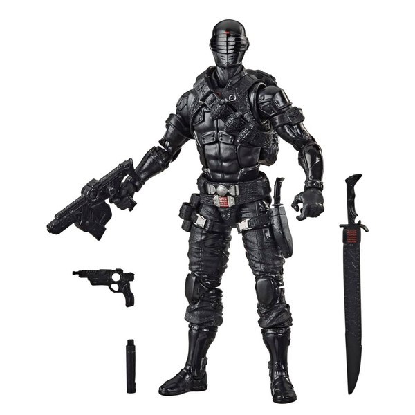 Hasbro G.I. Joe Classified Series Snake Eyes Action Figure 02 Collectible Premium Toy with Multiple Accessories 6-Inch Scale with Custom Package Art