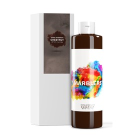 MARBLERS Liquid Colorant 11oz (310g) [Chestnut Brown] | Water-Based | Super-Concentrate Dye, Tint, Pigment | Odorless, Non-Toxic | Great for Concrete, Cement, Mortar, Grout, Gypsum, Water-Based Paint