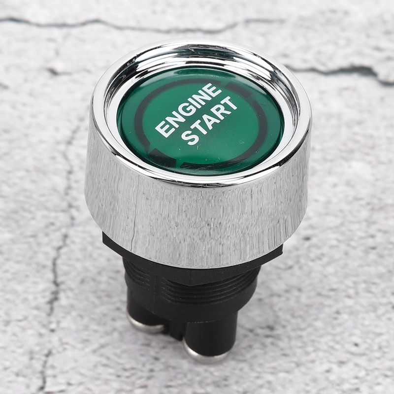 LED Engine Start Switch Ignition Starter Engine Start Stop Button
