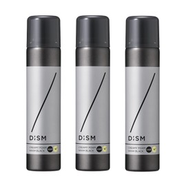 DISM Creamy Foam Wash, Black, Facial Cleansing, Pore Pack, Mud Pack, Vitamin C, CICA, Foaming Facial Cleansing Foam, Men's, Women's, Unisex, 4.2 oz (120 g)