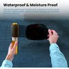 UK SUPPLIES LIMITED 3 Rolls, Black Mini Stretch Shrink Wrap