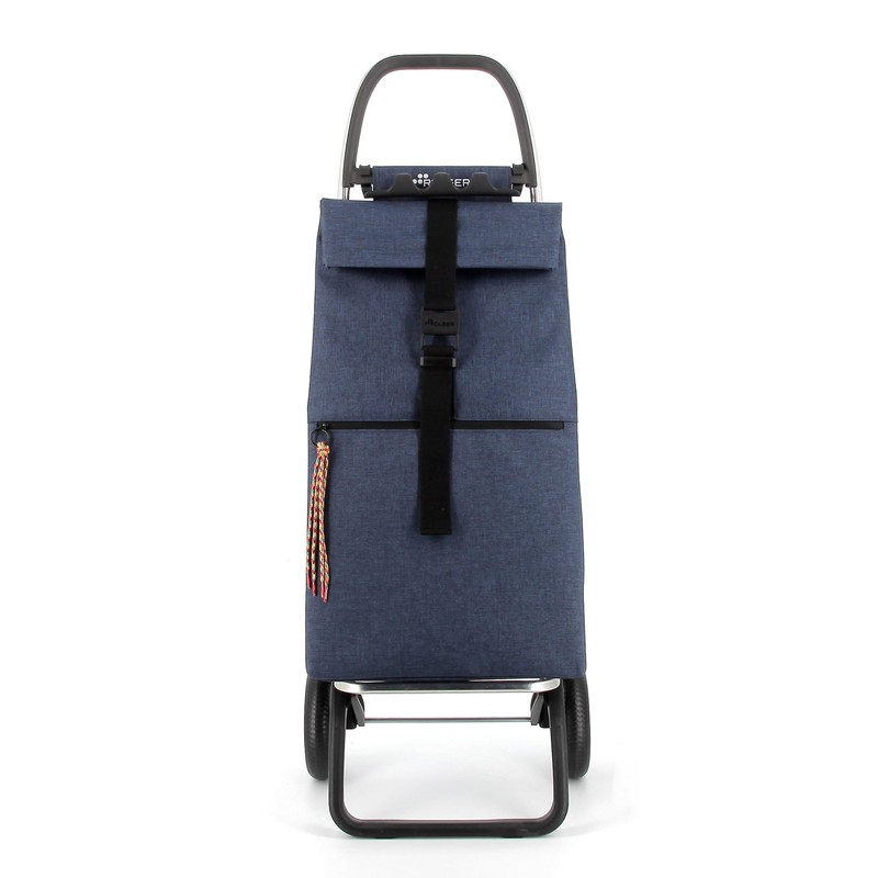 Rolser Big Tweed 2 Wheel Foldable Shopping Trolley - Marino