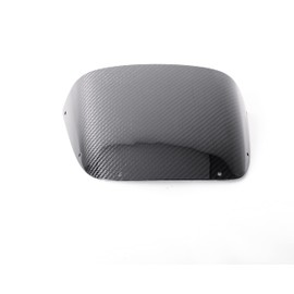 Bestem Carbon Fiber Quarter Fairing Windcreen for Harley Street Bob (18-21) / Low Rider S (20-21) Twill Glossy Club Style Lowrider, OEM Fitment Windshield Front Cowl