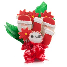 Christmas Cookie Bouquet- 9 Pc Bouquet