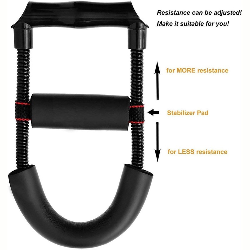 AIMALL Adjustable Wrist Strengthener, 10.43 x 5.31 x 1.1 Inches,