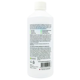 Innovative Naturopathics Food Grade Hydrogen Peroxide - Purest Grade 6% - 500ml - Unstabilized and Additive Free - 20 Vols