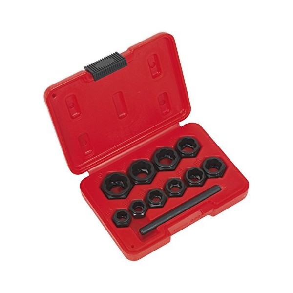 Sealey AK8183 Spanner Type Bolt Extractor Set, 11 Pieces