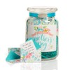 KindNotes Glass Keepsake Gift Jar with Daughter Messages (Parent to