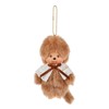 Sekiguchi Sweet Brown Series Monchhichi Keychain 203321