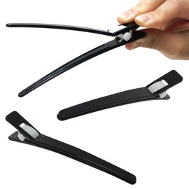 No Rust! Dakar Hair Pins Hair Clips Rust Free Hair Clips for Wet Hair Bangs No Metal Bulk Clips (Set of 6)