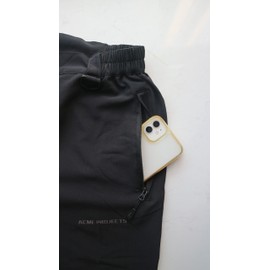Acme Projects Men's Lightweight Water Resistant Stretchable Pants for Hiking Golfing (XX-Large) Black