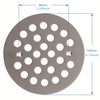 VOURUNA 4-1/4Inch（108mm Screw-in Shower Strainer Drain Cover Replacement Floor Strainer