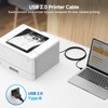 Cable Matters USB Printer Cable - 6ft, USB A to