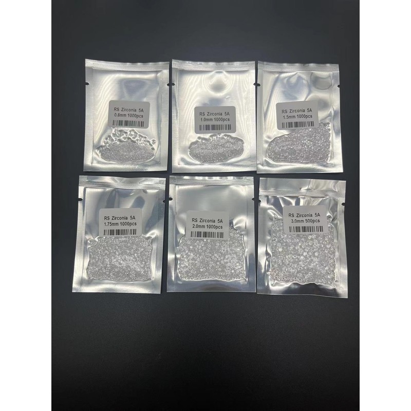 Tiny Small Size Round Brilliant CZ Gemstone Synthetic 1.0-3.0mm Cubic