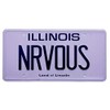 Ferris Bueller's Day Off NRVOUS Stamped License Plate