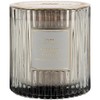 Darsee & David's, Italian Linen Ribbed Candle, 10 Ounces