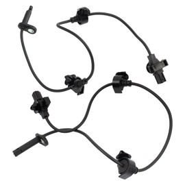 TRQ Rear ABS Wheel Speed Sensor Set Compatible with 2007-2013 Acura MDX