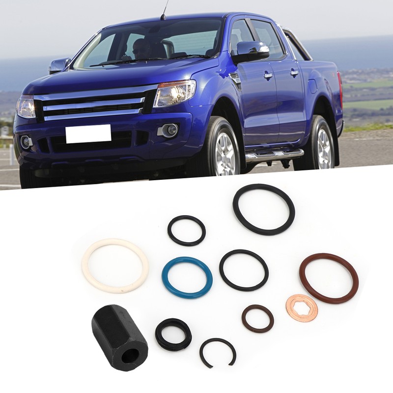 Diesel Rail Leak Repair Kit Tool O Rings &amp; Injector