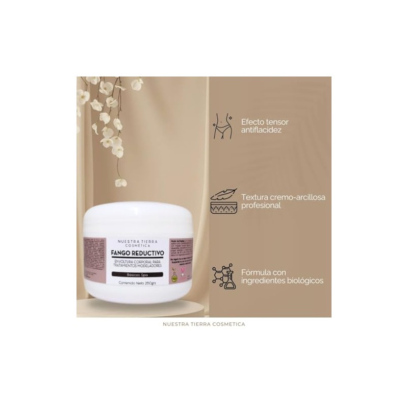 Fango Reductivo Mascarilla Corporal Modeladora